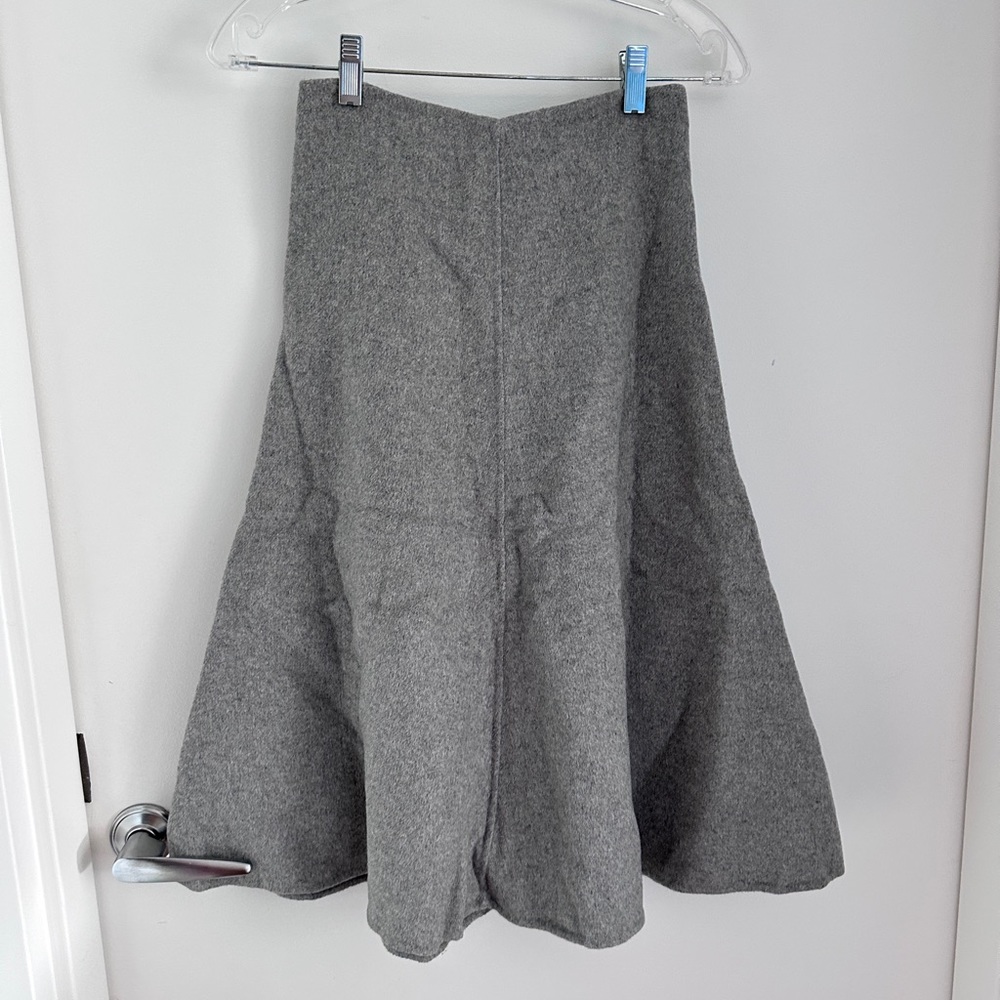 Flare Midi Skirt